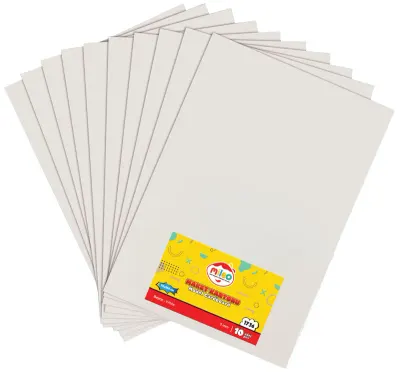 MİLEO MAKET KARTONU - 3MM - 70 X 100 - 10'LU- BEYAZ 1736