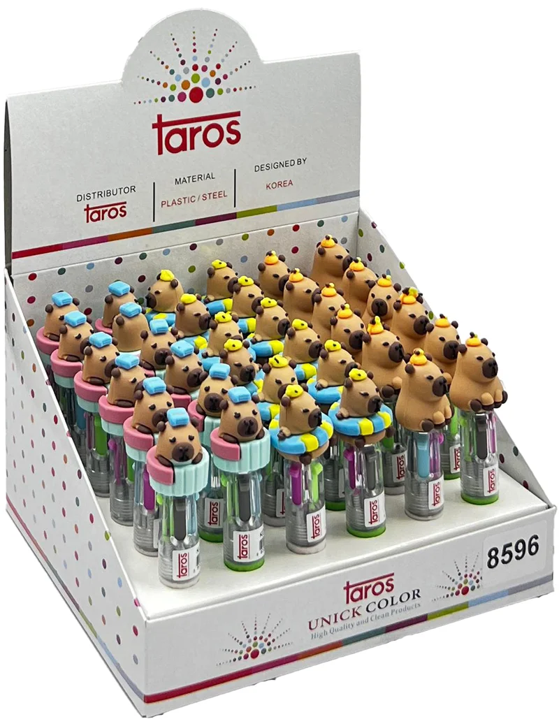 UNICK COLOR TÜKENMEZ KALEM CAPY BARA KISA ÇOKLU 8596