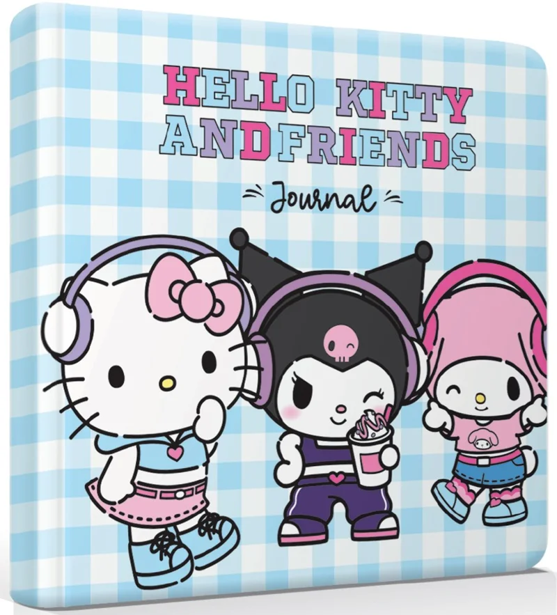 VİCTORİAS JOURNALS HELLO KİTTY VE ARKADAŞLARI MİNİ SQUARE JOURNAL 9X9 CM 192 SAYFA 100 GR 525-2015