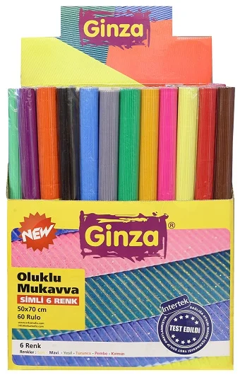 GİNZA OLUKLU MUKAVVA SİMLİ 60 LI STAND GN-967