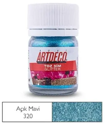 ARTDECO TOZ SİM 25 ML AÇIK MAVİ Y-012A-320
