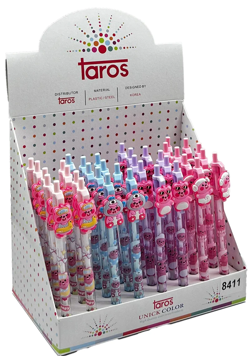 UNICK COLOR VERSATİL KALEM PEMBE AYI 8411