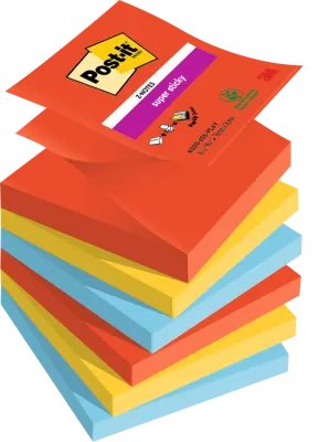 POST-IT YAPIŞKANLI NOT KAĞIDI SS PLAYFUL 76x76 Z NOT YP 6 LI PAKET R3306SSP 550600512000