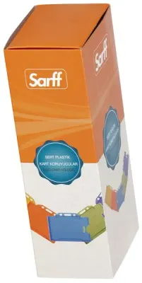 SARFF KART KORUYUCU DİK KIRMIZI 50 Lİ 15323026