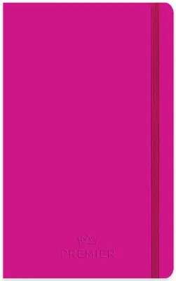 KESKİN DEFTER PREMİER 13x21 CİLTLİ 96 YP. KARELİ FUŞYA 410635-99