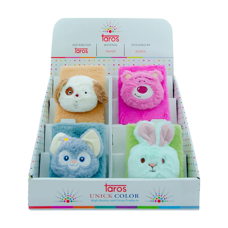 UNICK COLOR HATIRA DEFTERİ PELUŞ SEVİMLİ HAYVANLAR 8028