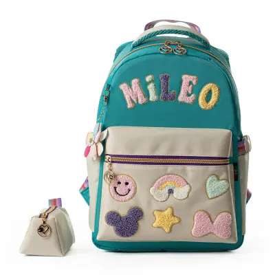 MİLEO PUFFY OKUL ÇANTASI BEBE MAVİ 2839