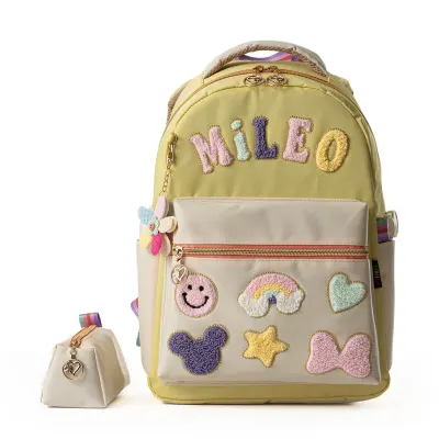 MİLEO PUFFY OKUL ÇANTASI SARI 2839