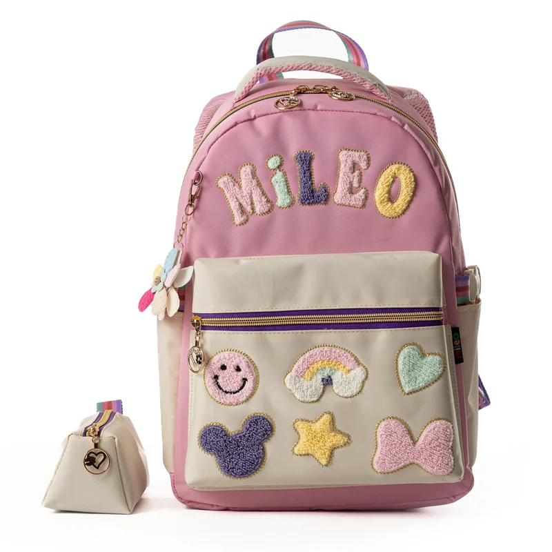 MİLEO PUFFY OKUL ÇANTASI PEMBE 2839