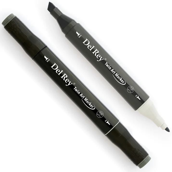 DEL REY GRAFİK MARKÖR TWIN MN-DRCG6 COOL GREY