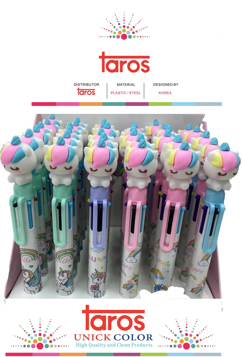UNICK COLOR TÜKENMEZ KALEM UNICORN 6 RENK 30 LU 7970
