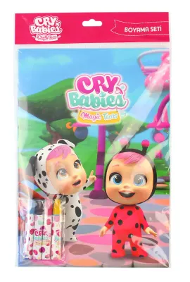 DOLPHIN BOYAMA SETİ CRY BABIES CRY-386