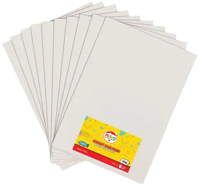 MİLEO MAKET KARTONU - 5MM - 70 X 100 - 5'Lİ- BEYAZ 1740