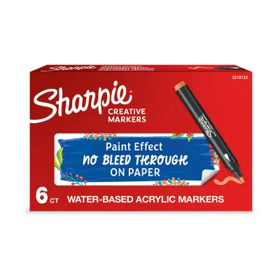 SHARPIE AKRİLİK MARKÖR YUVARLAK UÇ TURUNCU 2218122