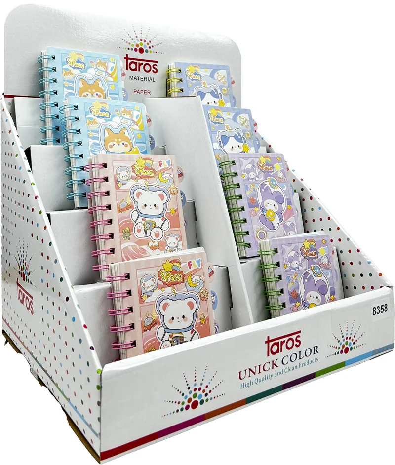 UNICK COLOR NOT DEFTERİ SEPERATÖRLÜ SPACE CAT MİNİ 8358