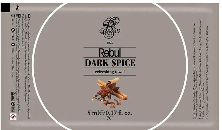 REBUL KOLONYALI MENDİL DARK SPICE  TM1107.00030
