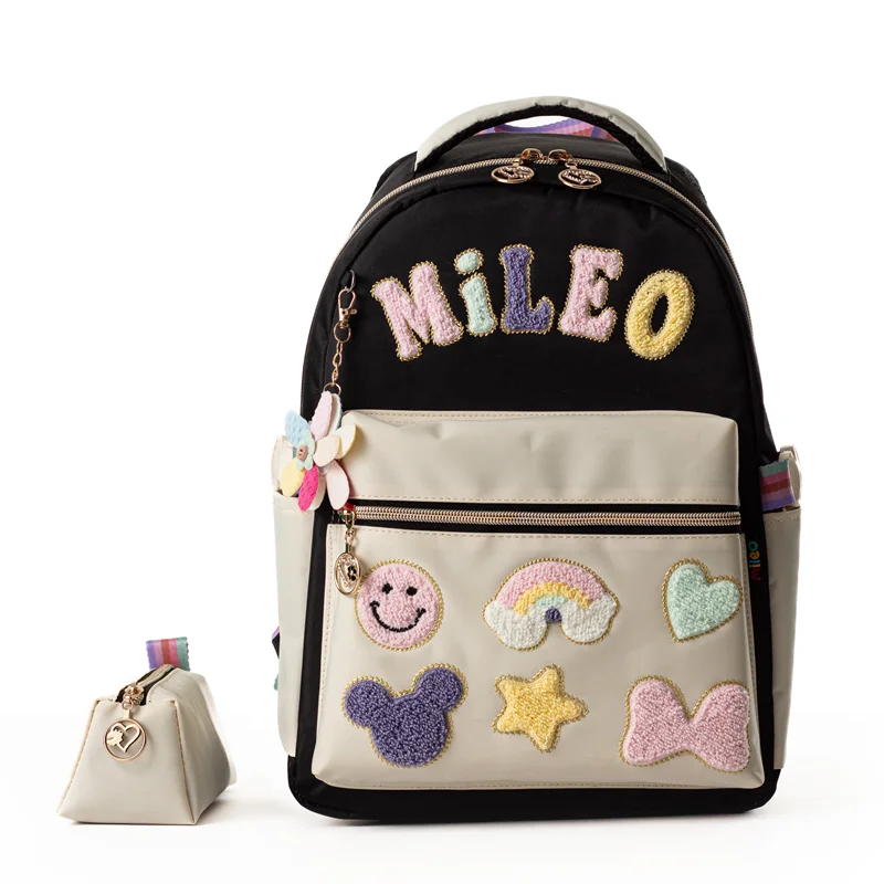 MİLEO PUFFY OKUL ÇANTASI SİYAH 2839