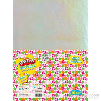 PASİF PLAY-DOH ELİŞİ KAĞIDI SİMLİ ZARFLI 10 RENK MODEL2 PLAY-EK003