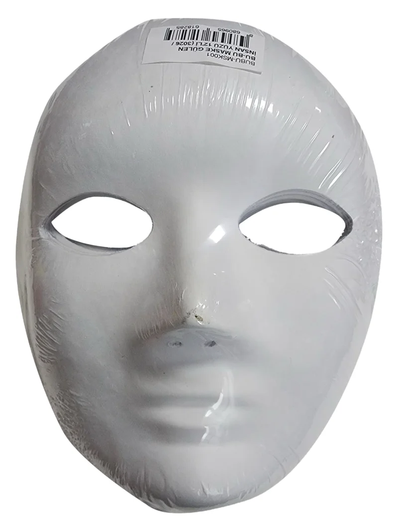BU-BU MASKE İNSAN YÜZÜ (3026) BUBU-MSK001