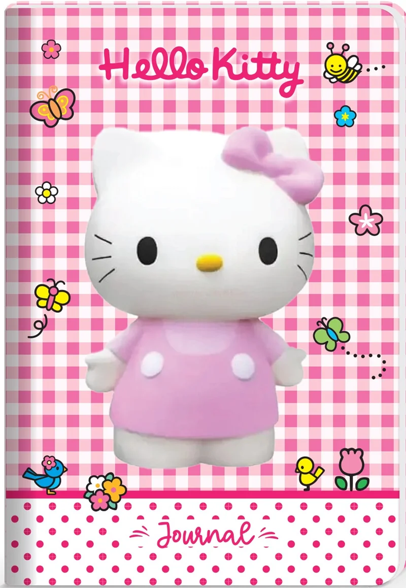 VİCTORİAS JOURNALS HELLO KİTTY SQUİSHY GÜNLÜK A6 192 SAYFA 100 GR RENKLİ SAYFALAR 525-2083