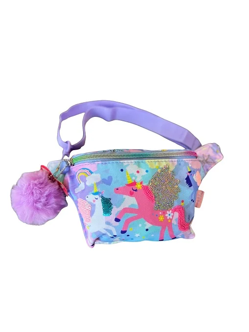 DREAM VEST UNICORN MOR BEL ÇANTASI (U2056)