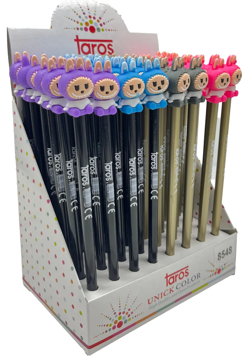 UNICK COLOR KURŞUN KALEM RAINBOW LABUBU 48 Lİ 8548