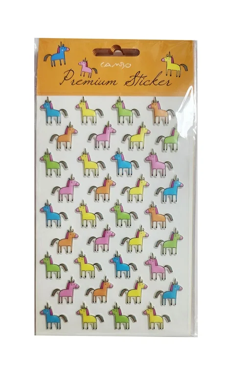 BU-BU PUF UNİCORN STICKER BUBU-CAS-01-018