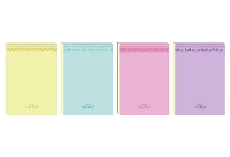 LİLAMOR DEFTER 21x29 NOTEBOOK 4 ASORTİ 120 SF. ÇİZGİLİ 12 Lİ LLM-DF2129-PD01