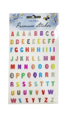 BU-BU DAMLA HARF STICKER BUBU-CAS-01-044