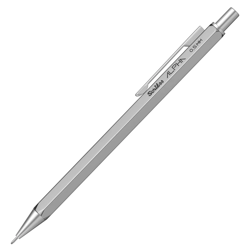 SCRIKSS OFFICE VERSATİL KALEM ALPHA 0.5 ŞEFFAF AMBALAJ GRİ