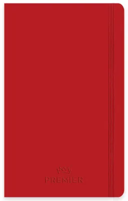 KESKİN DEFTER PREMİER 9x14 CİLTLİ KIRMIZI 80 YP. ÇİZGİLİ 410604-99