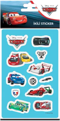 KESKİN STİCKER KUŞE 2 Lİ CARS 221400-33