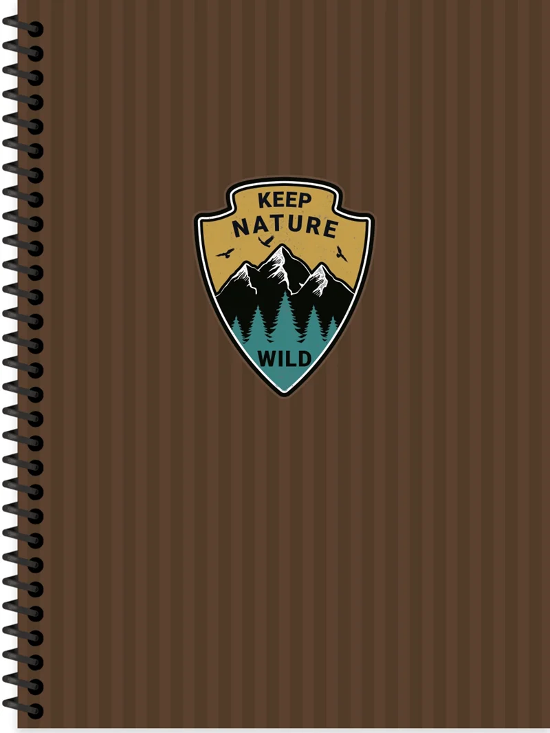 KESKİN DEFTER OUTDOOR 17x24 SERT KAPAK SPİRALLİ 80 YP. KARELİ 411015-99