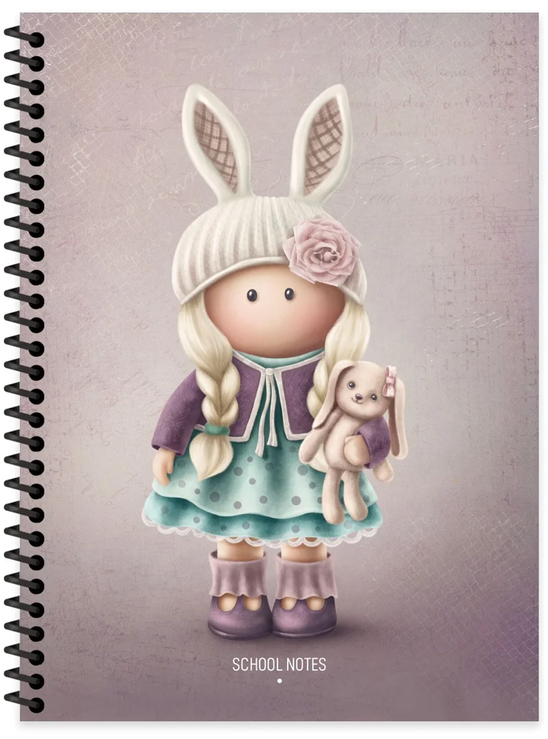 KESKİN 16,5*22,5 80 YP.ÇİZ.KARTON KP.SPR.TİLDA DEFTER 387641-99