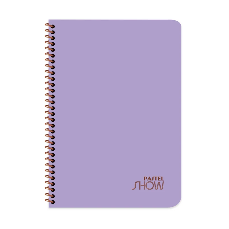 KESKİN DEFTER PASTEL SHOW A4 SPİRALLİ PP KAPAK 40 YP. ÇİZGİLİ 324391-99
