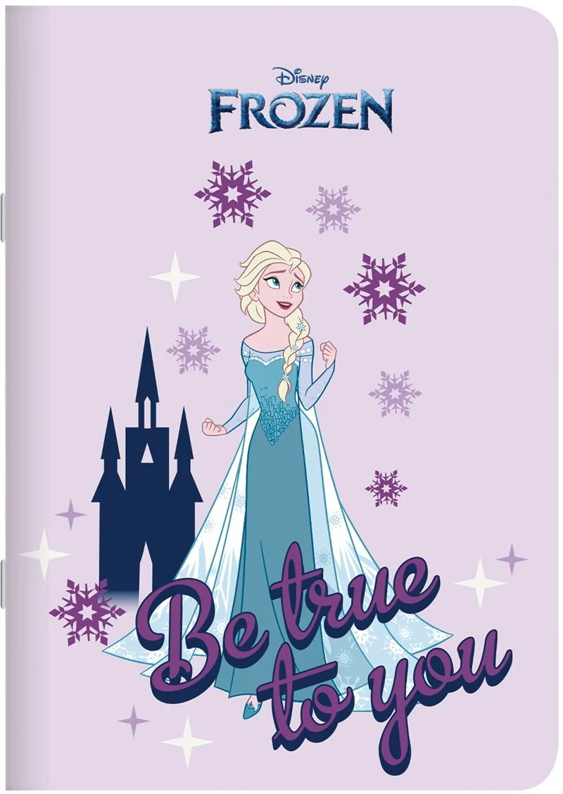 KESKİN FROZEN II 18,5*26 40 YP ÇİZ. STİCKERLİ TEL DİKİŞLİ DEFTER 381851-92