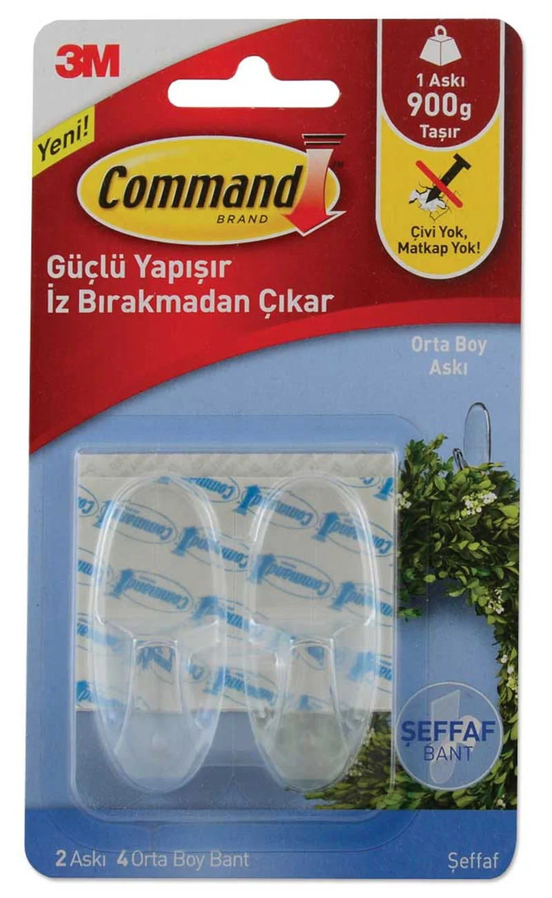 3M COMMAND ASKI ORTA BOY 17091 (Best)