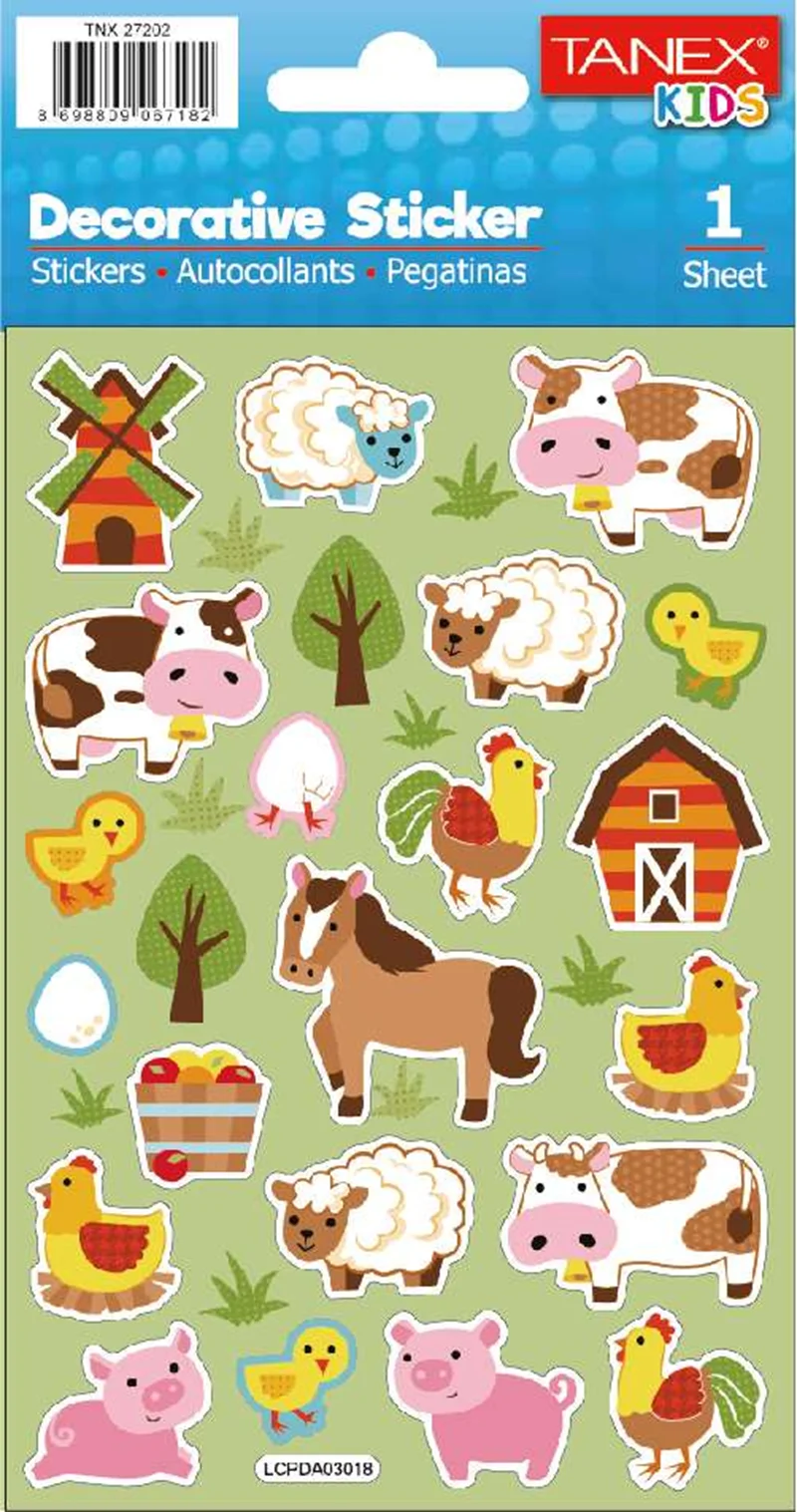 TANEX TNX-27202 PUFFY ÇİFTLİK SERİSİ 5 AD. TNX2720205
