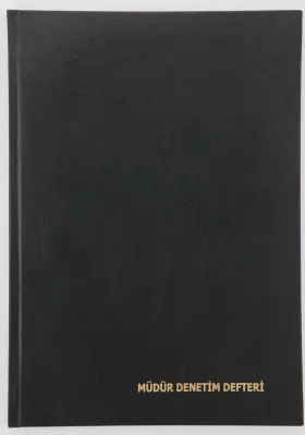 DİLMAN OKUL MÜDÜR DENETİM DEFTERİ CİLTLİ 22x32 96 YP 5318 (Best)