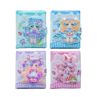 UNICK COLOR NOT DEFTERİ KABARTMA KAPAKLI MİNİ CANDY GIRL 8361