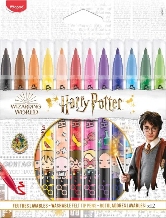 MAPED KEÇELİ KALEM COLOR'PEPS HARRY POTTER 12 Lİ 845407