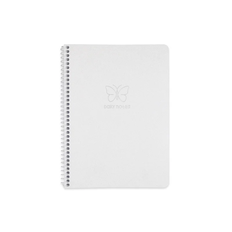 KESKİN DEFTER GLITTER 16.5X22.5 PP KAPAK SPİRALLİ 80 YP. KARELİ 322442-99