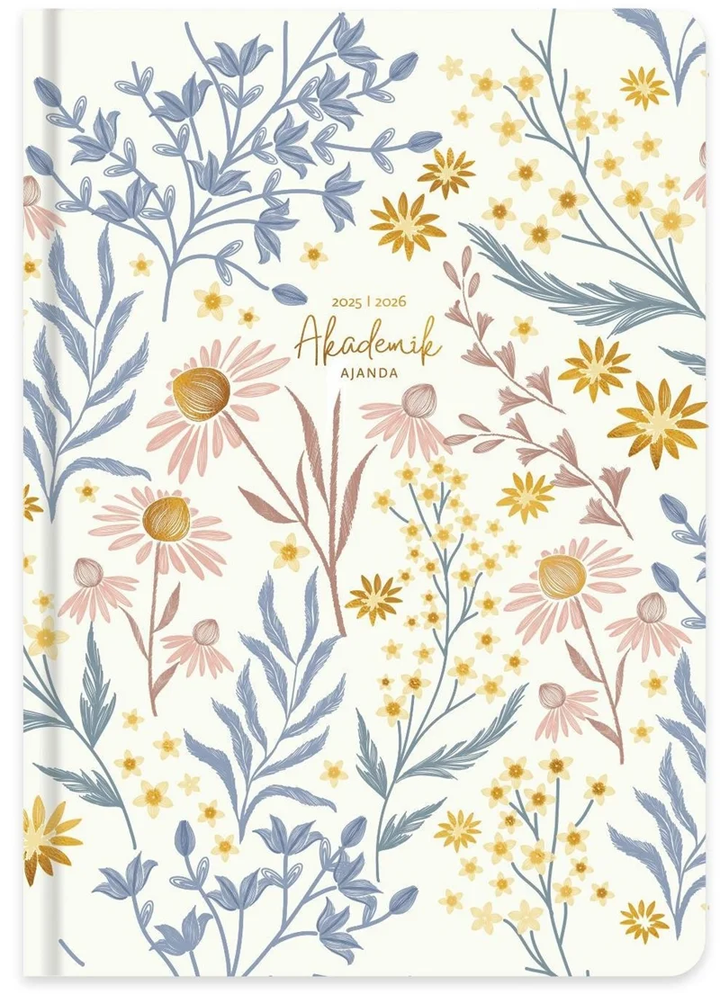 KESKİN AJANDA AKADEMİK 17x24 CİLTLİ PASTEL 600096-99