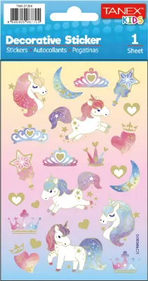 TANEX TNX-27254 PUFFY UNICORN SERİSİ 5 AD. TNX2725405