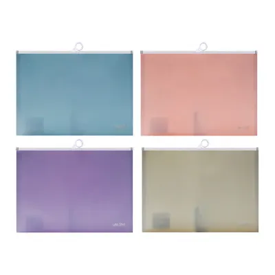 UNICK COLOR KİLİTLİ DOSYA A4 PASTEL 8453