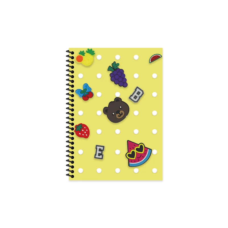 KESKİN DEFTER FUN A5 PP KAPAK SPİRALLİ 80 YP. ÇİZGİLİ 323251-99
