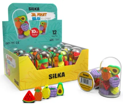 SİLKA SİLGİ JR. FRUİT 12 Lİ ART.1033