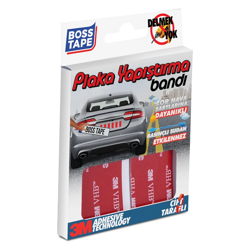 BOSS TAPE MONTAJ BANDI PLAKA 95x30 MM BLS. BT-09001