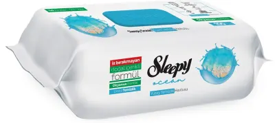 SLEEPY EASY CLEAN YÜZEY TEMİZLİK HAVLUSU 100 LÜ DOĞA SERİSİ OKYANUS ESİNTİSİ (MAVİ)