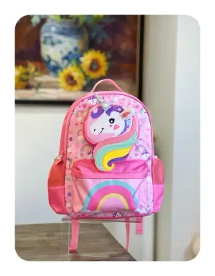 VEST OKUL ÇANTASI UNICORN PEMBE VST-CN0008